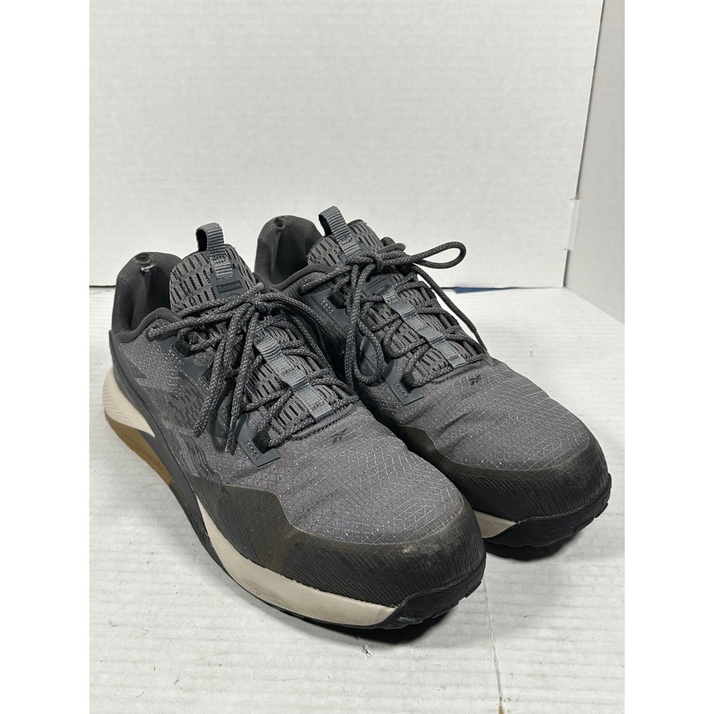 Reebok Nano X1 Adventure Work Mens 13W Gray Static Dissipative Shoes RB3481